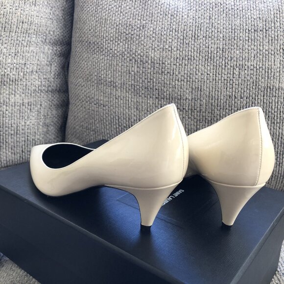 Saint Laurent Charlotte Size 39 Coquille 55mm YSL Pumps - Picture 6 of 13